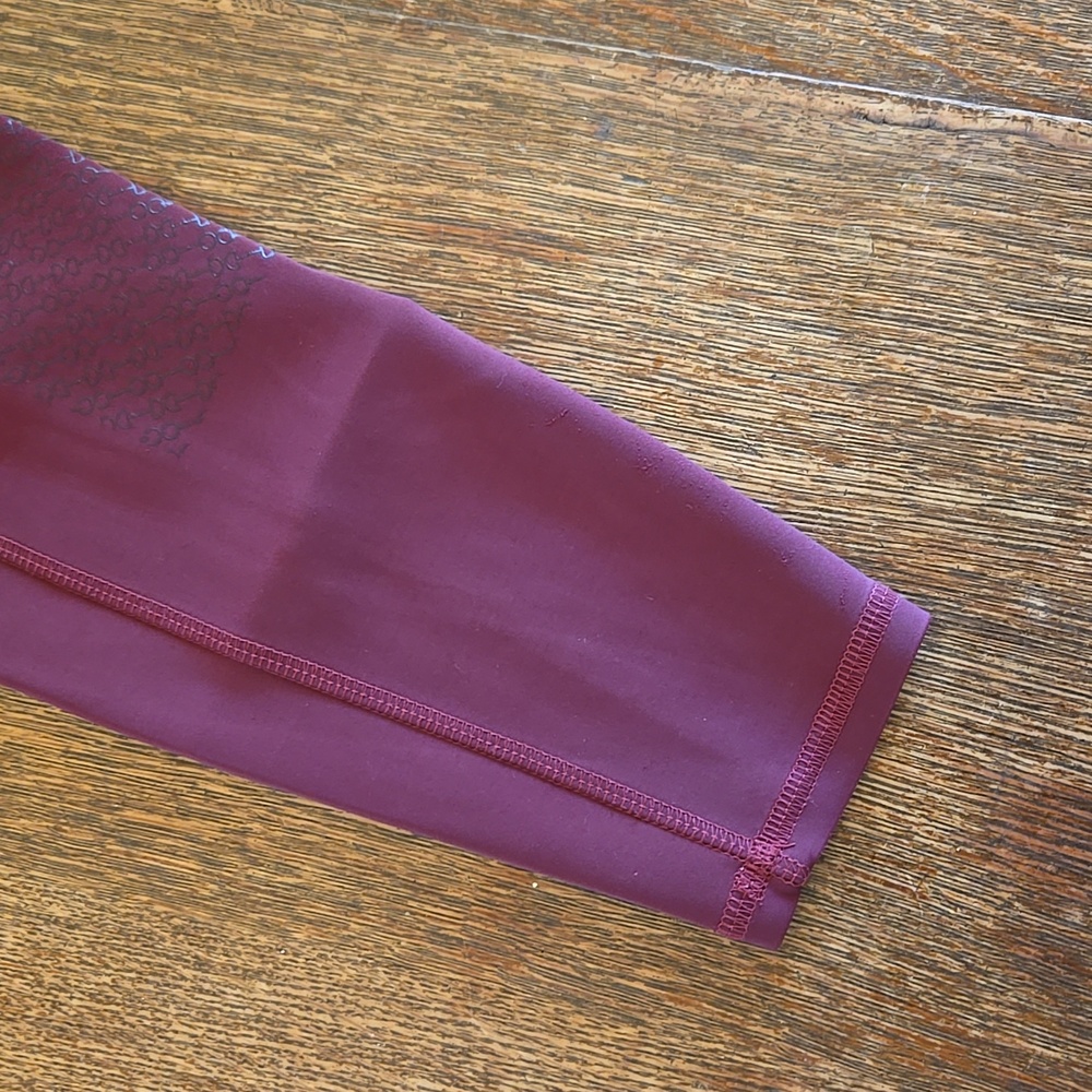 Dover Saddlery Stride Ladies' Magna Full-Seat Tight, Burgundy, Size XS - Picture 4 of 13